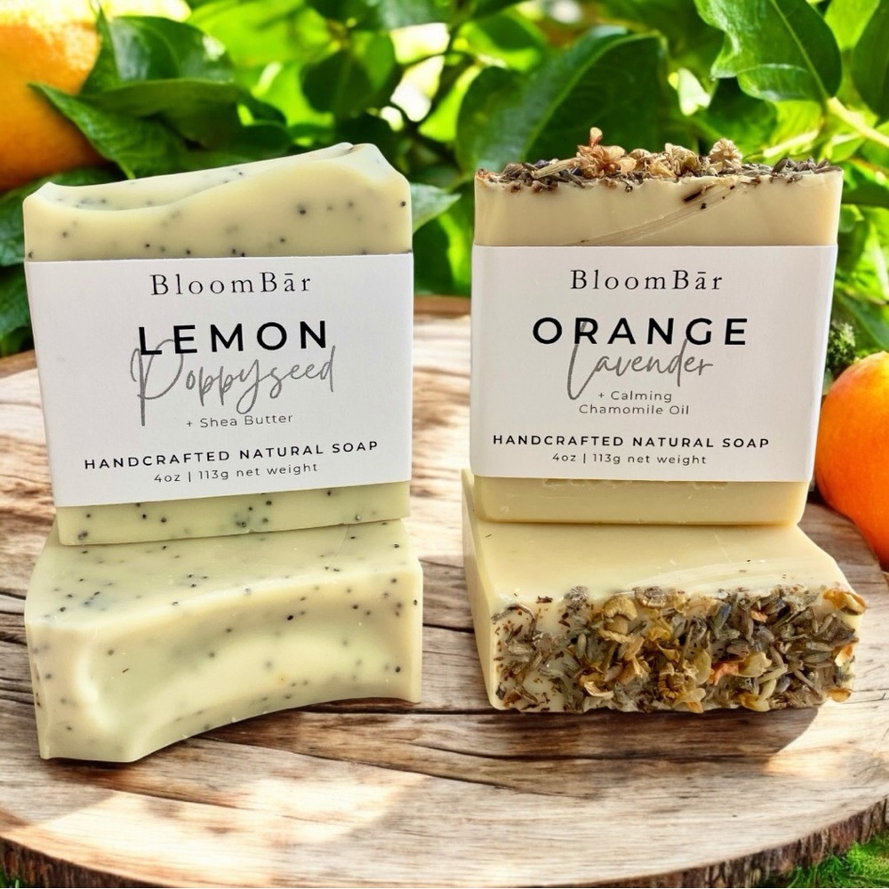 Citrus Duo | Handcrafted All Natural Soap - 2 Bars